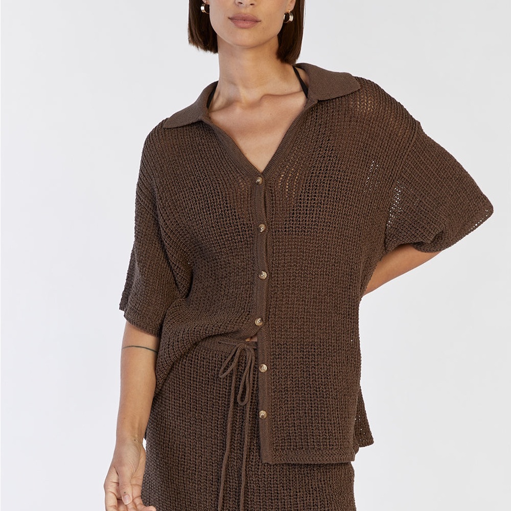 Dissh Margot Crochet Top